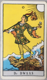 De Dwaas uit het tarot deck van Waite